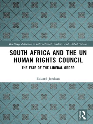 cover image of South Africa and the UN Human Rights Council